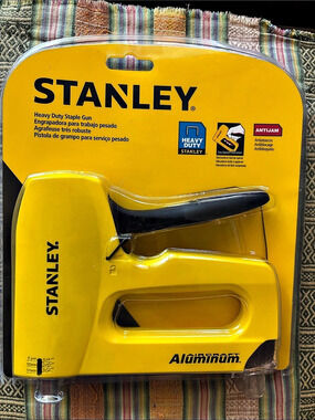 STANLEY TR150 Heavy Duty Staple Gun Yellow NWT